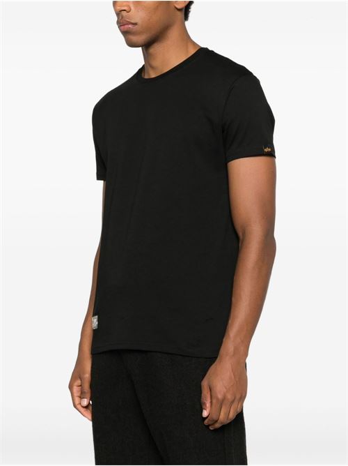 t-shirt uomo mezza manica Alpha Industries | F25850403